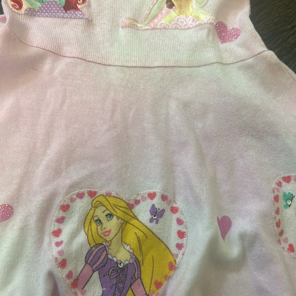 Custom Princess patch Tank Dress Size 4 - Picture 4 of 6
